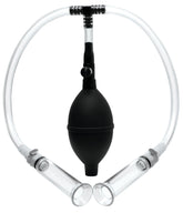 Nipple Pumping System with Dual Cylinders 2.75 Inches Nipple Suckers